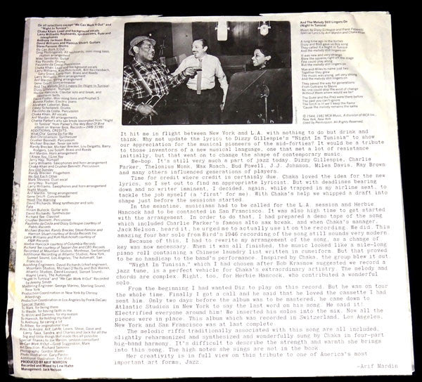 Chaka Khan - What Cha' Gonna Do For Me