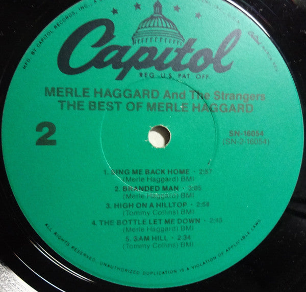 The Best Of Merle Haggard - secondary