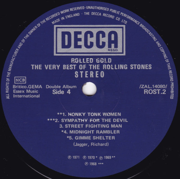 Rolled Gold (The Very Best Of The Rolling Stones) - secondary
