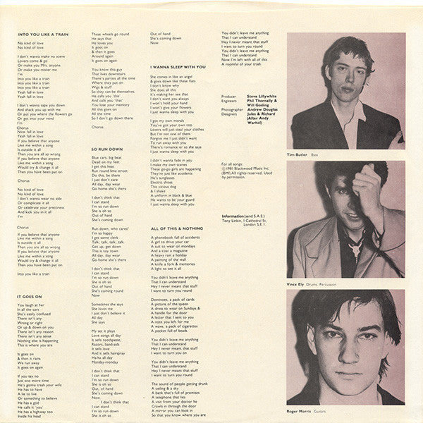 The Psychedelic Furs - Talk Talk Talk