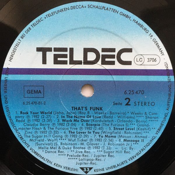 Various - That's Funk