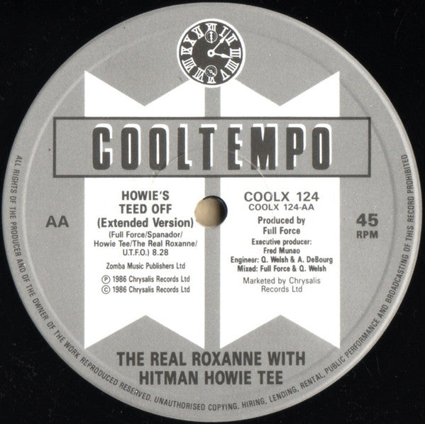 12" Single: The Real Roxanne, Howie Tee - Bang Zoom! Let's Go Go!