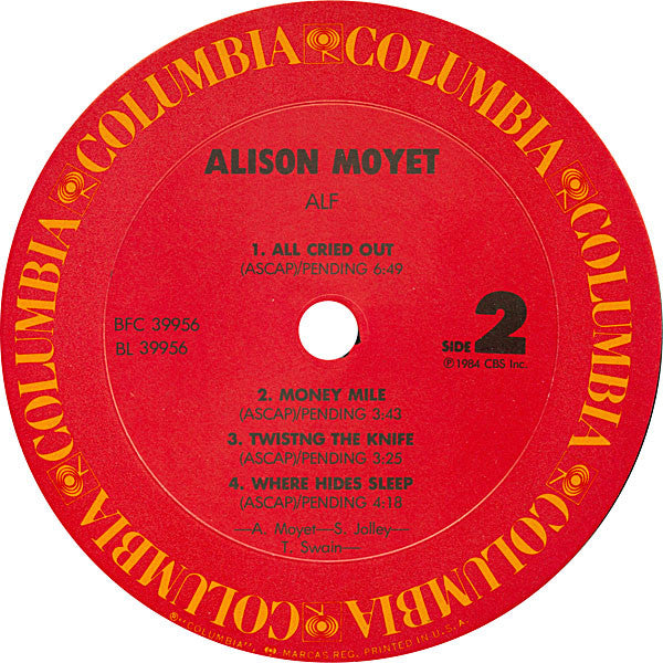 Alison Moyet - Alf