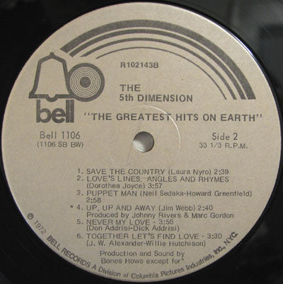 Greatest Hits On Earth - secondary