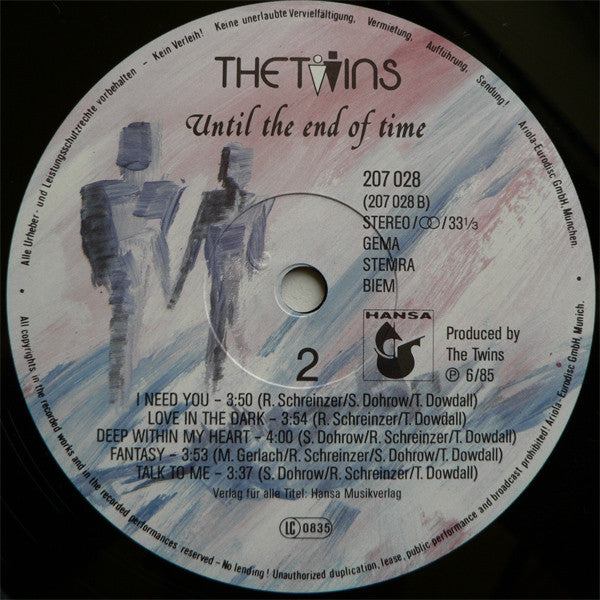 Until The End Of Time - secondary