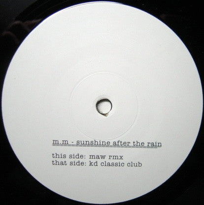 Sunshine After The Rain - secondary