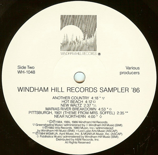 Windham Hill Records Sampler '86 - secondary