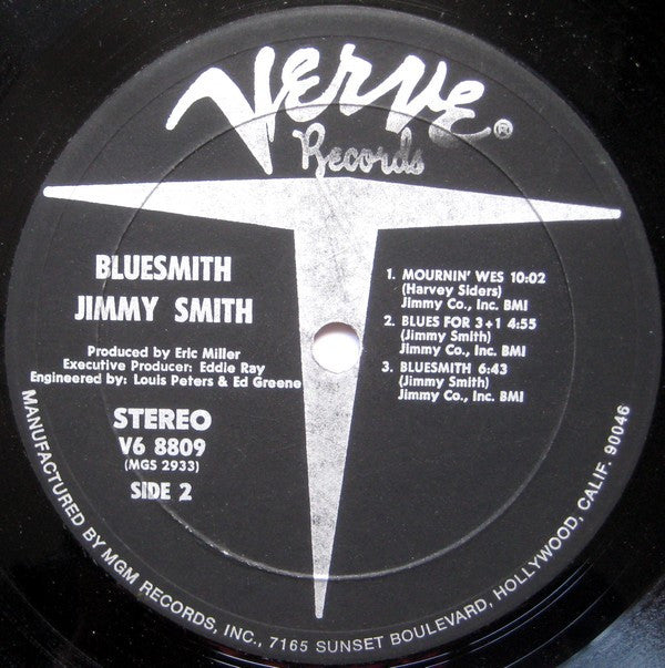 Jimmy Smith - Bluesmith