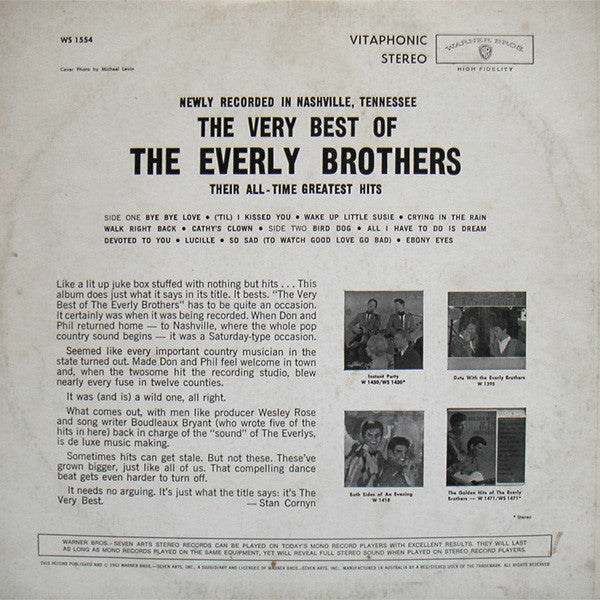 Everly Brothers - The Very Best Of The Everly Brothers