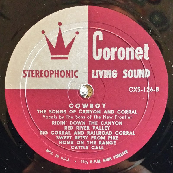 The Sons Of The New Frontier - Cowboy: Songs Of The Roaring West