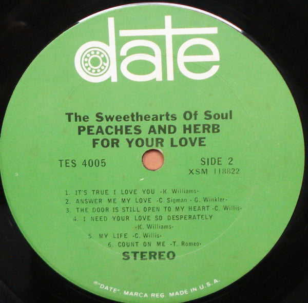 Peaches & Herb - For Your Love