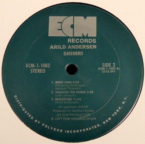 Arild Andersen - Shimri