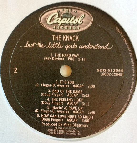 The Knack - ...But The Little Girls Understand