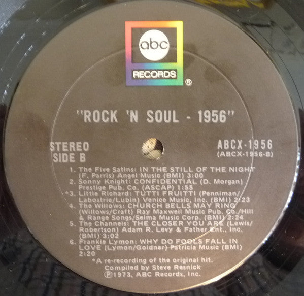 Rock 'N' Soul 1956 - secondary