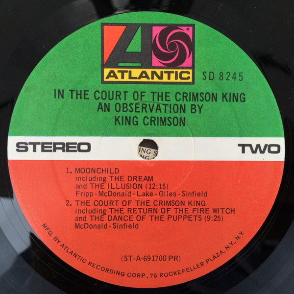 In The Court Of The Crimson King (An Observation By King Crimson) - secondary