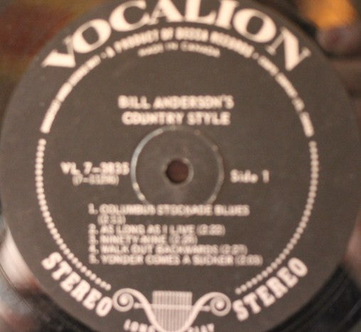 Bill Anderson's Country Style - secondary