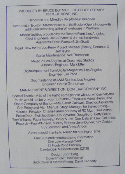 I've Got The Rock 'N' Rolls Again - secondary