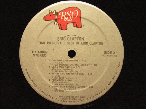 Time Pieces (The Best Of Eric Clapton) - secondary