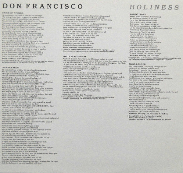 Don Francisco - Holiness