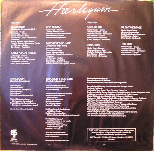 Harlequin - secondary