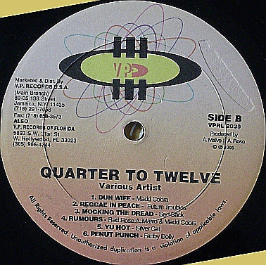 Quarter To Twelve - secondary