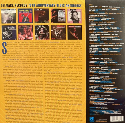 Delmark Records 70th Anniversary Blues Anthology - secondary
