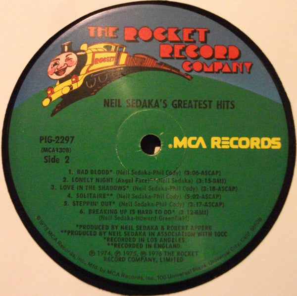 Neil Sedaka's Greatest Hits - secondary