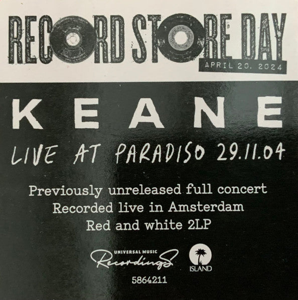 Live At Paradiso 29.11.04 - secondary