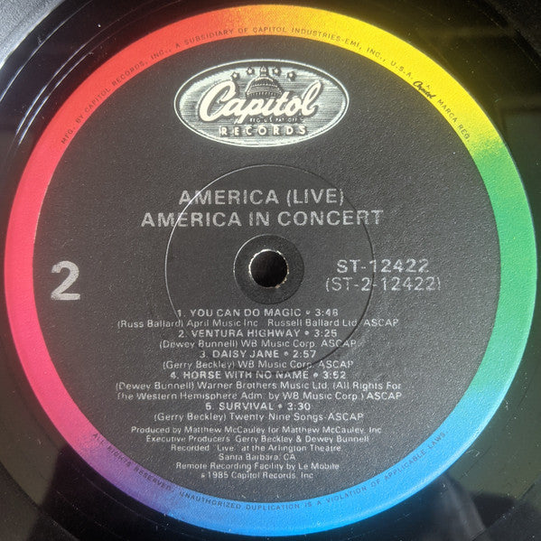 America In Concert - secondary