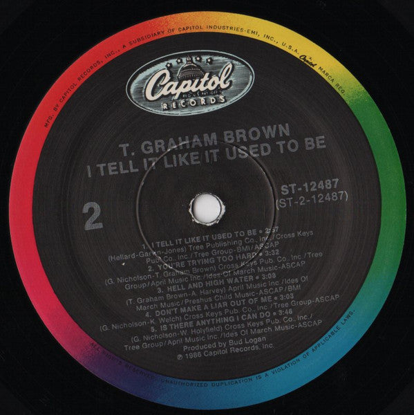 I Tell It Like It Used To Be - secondary