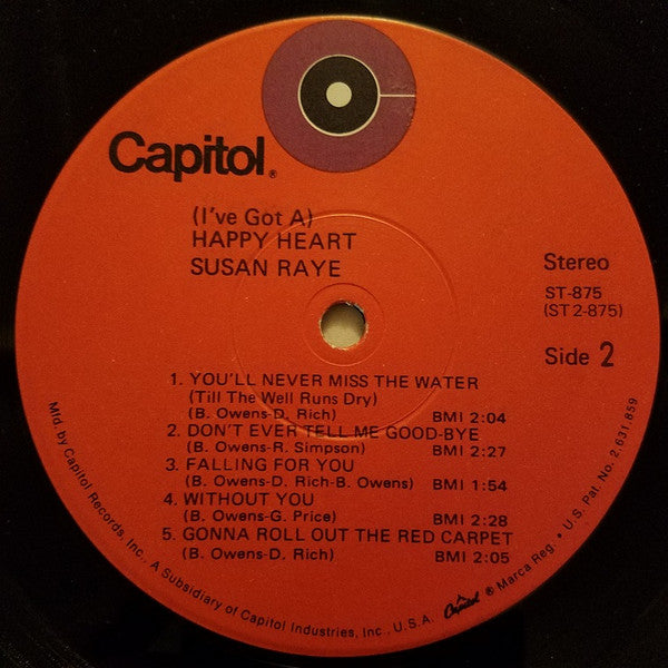 I've Got A Happy Heart - secondary