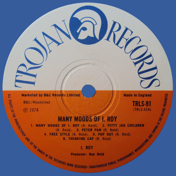 Many Moods Of I Roy - secondary