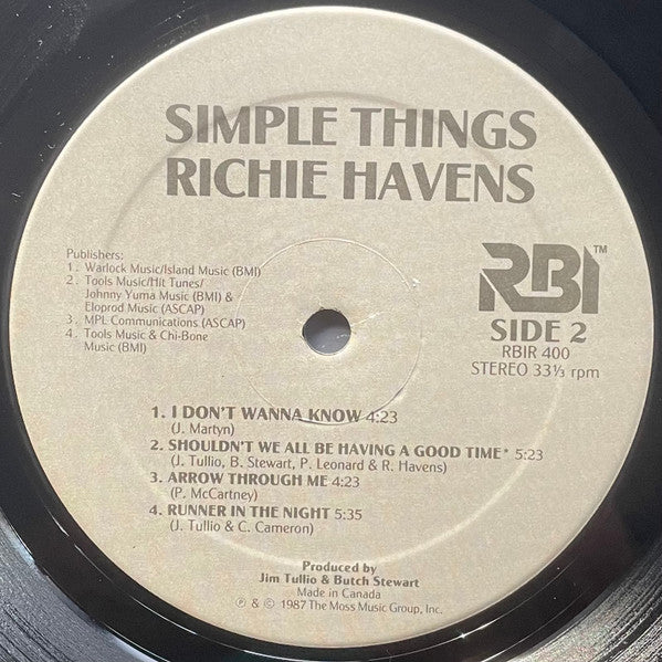 Simple Things - secondary