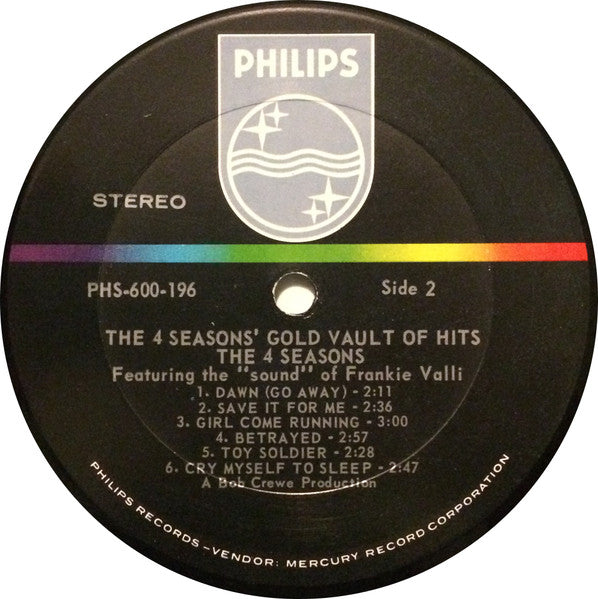 The 4 Seasons' Gold Vault Of Hits - secondary