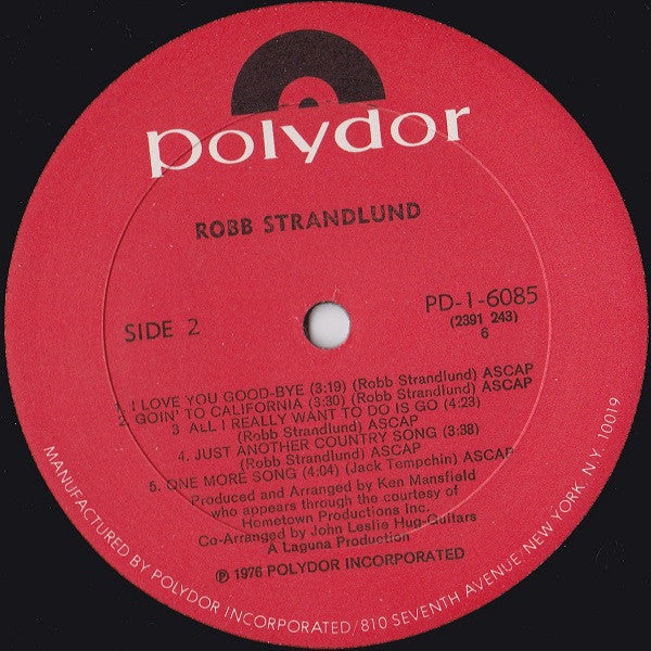 Robb Strandlund - secondary