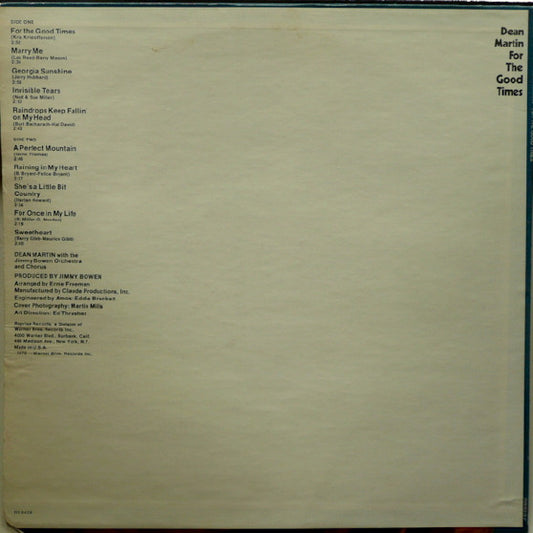 For The Good Times - secondary