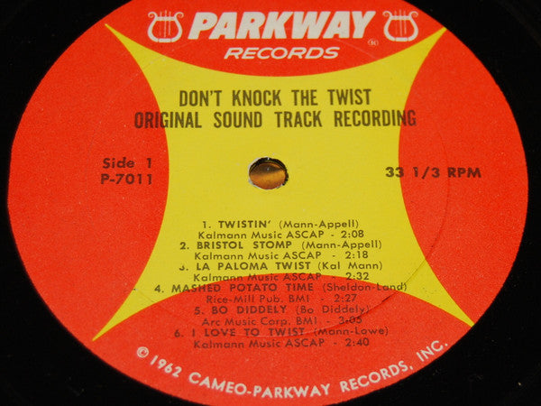 Don't Knock The Twist - Original Soundtrack Recording - secondary