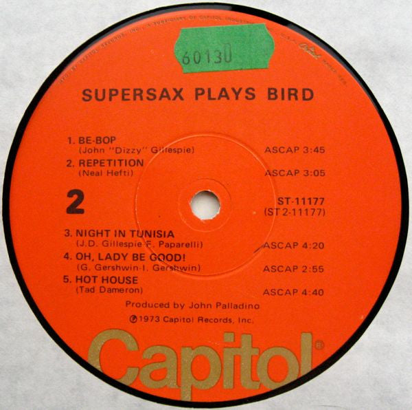 Supersax Plays Bird - secondary