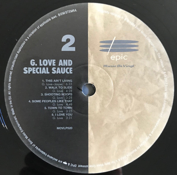 G. Love & Special Sauce - secondary