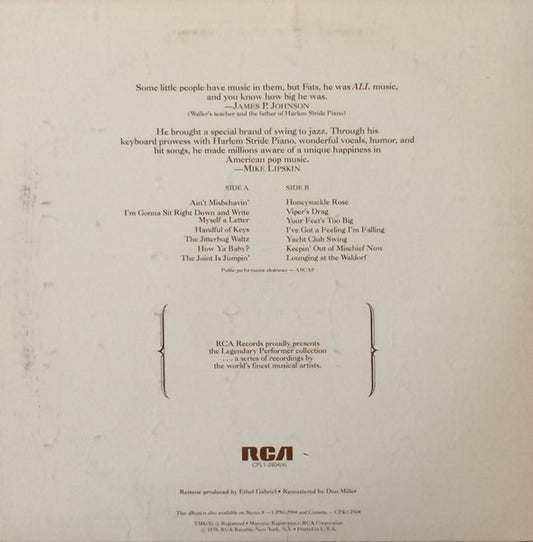 A Legendary Performer - secondary