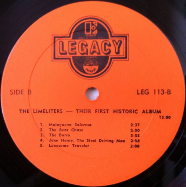 The Limeliters - Their First Historic Album
