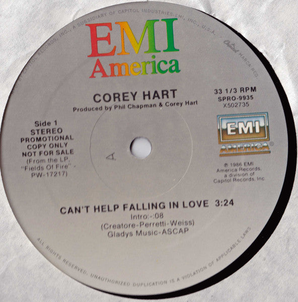 Can't Help Falling In Love / Angry Young Man (Jellybean Mix) - secondary