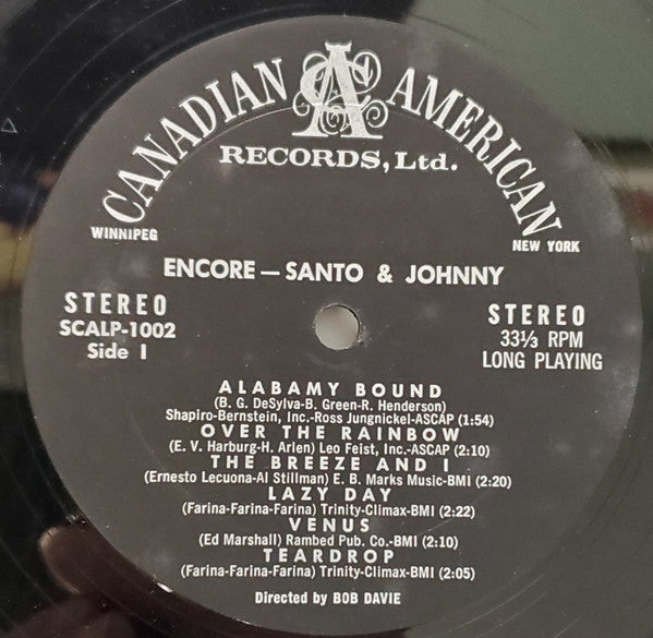 Santo & Johnny - Encore