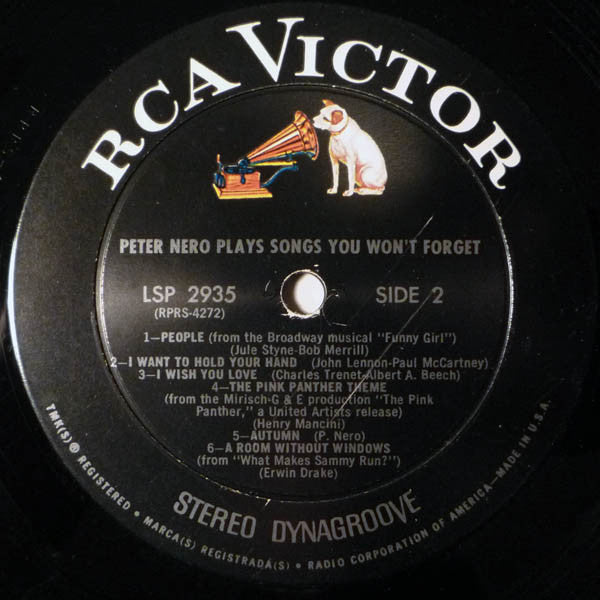 Peter Nero - Peter Nero Plays Songs You Won't Forget