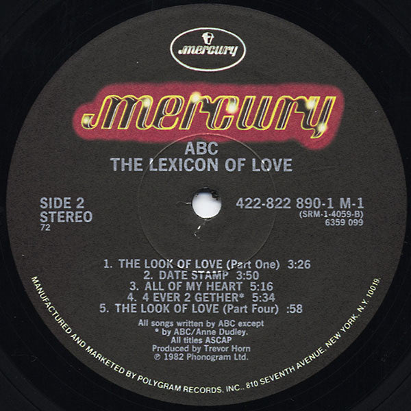 ABC - The Lexicon Of Love