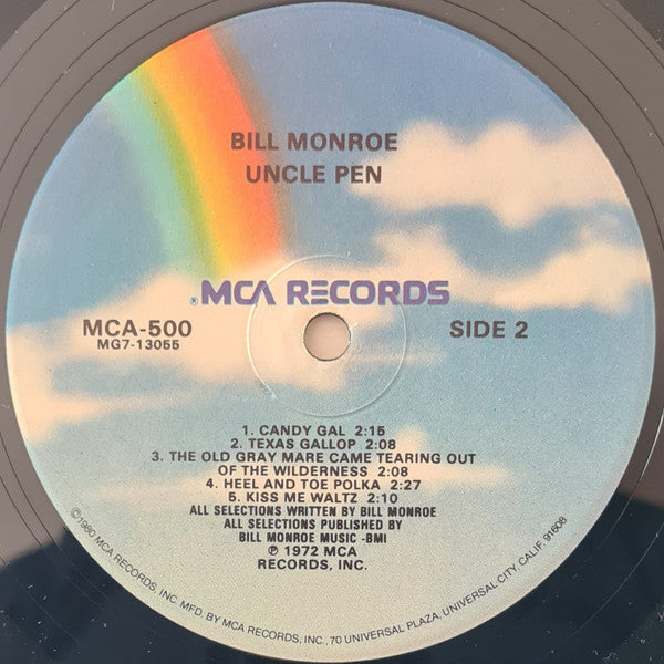 Bill Monroe's Uncle Pen - secondary
