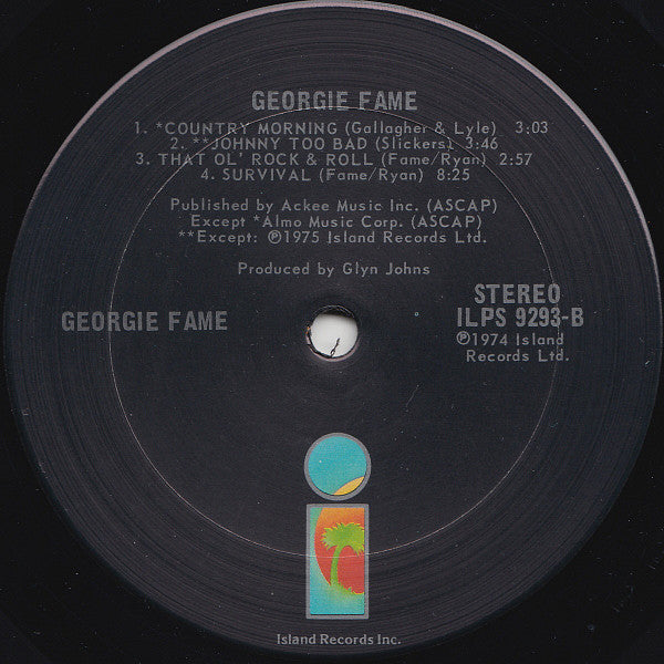 Georgie Fame - secondary