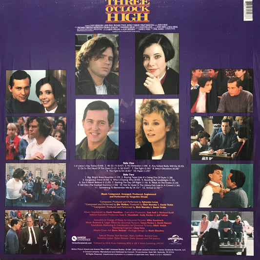 Three O'Clock High (Original Motion Picture Soundtrack) - secondary