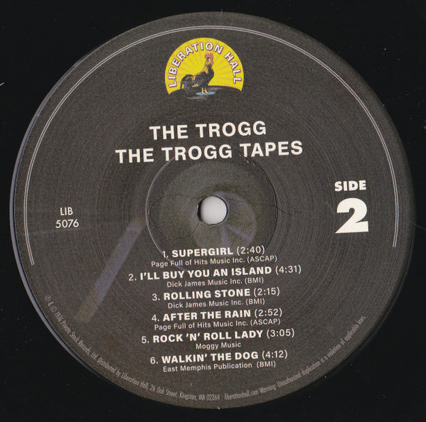 The Trogg Tapes - secondary