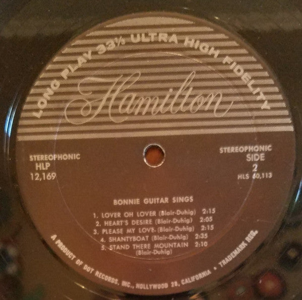 Bonnie Guitar - Bonnie Guitar Sings